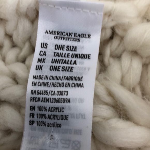 NWT American Eagle Warm, Lush Creamy Neck Cowl - Picture 5 of 5